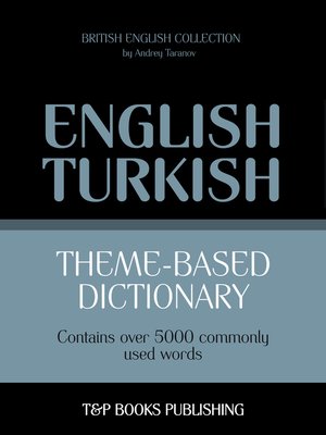 cover image of Theme-Based Dictionary
